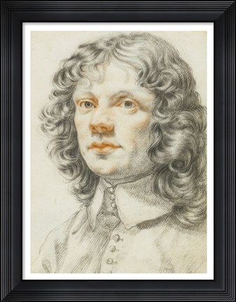Framed Portrait of a Man Print