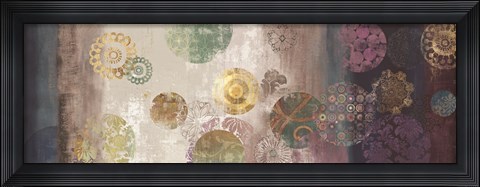 Framed Glacier Rings I Print