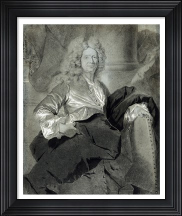 Framed Portrait of a Man Print