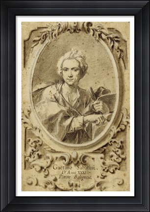 Framed Self-Portrait Print