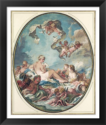 Framed Birth and Triumph of Venus Print