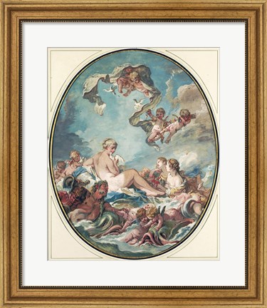 Framed Birth and Triumph of Venus Print