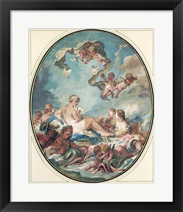 Framed Birth and Triumph of Venus Print