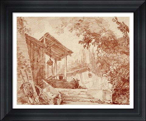 Framed Farmyard Print