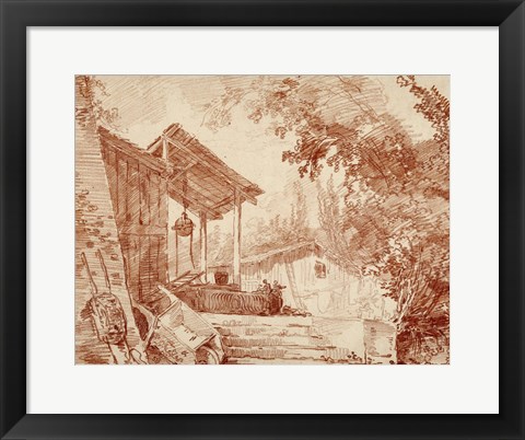 Framed Farmyard Print