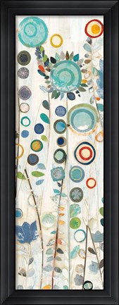 Framed Ocean Garden I Panel II Print