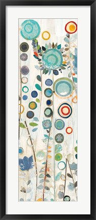 Framed Ocean Garden I Panel II Print