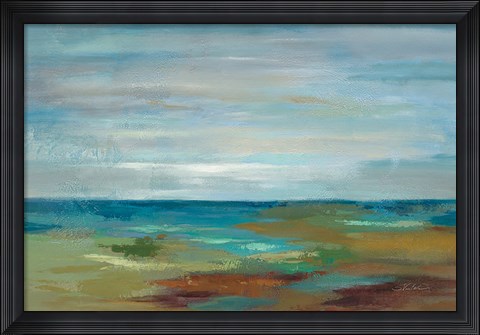Framed Wispy Clouds Print