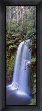 Framed Beauchamp Falls Vert II Print