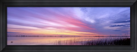 Framed Boga Sunset Print
