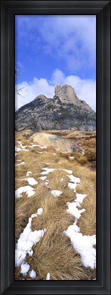 Framed Melting Snow Vert Print