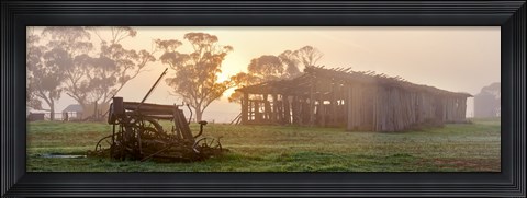 Framed Old Stable Print