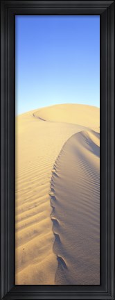 Framed Mungo Dune Vert Print