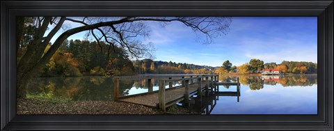 Framed Lake Daylesford 2 Print