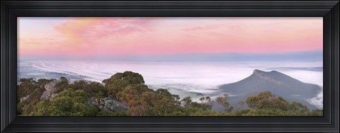 Framed Mt Sturgeon Fog Print