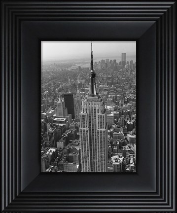 Framed Empire State Building Print