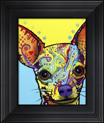 Framed Chihuahua I Print