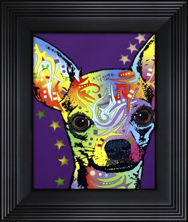 Framed Chihuahua II Print