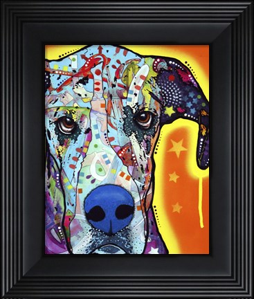 Framed Great Dane Print