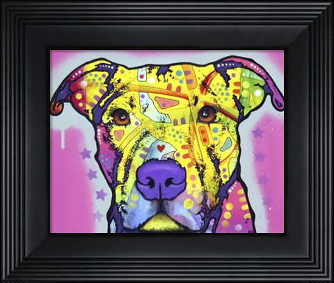 Framed Focused Pit Print