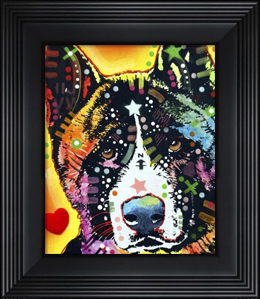 Framed Akita 1 Print