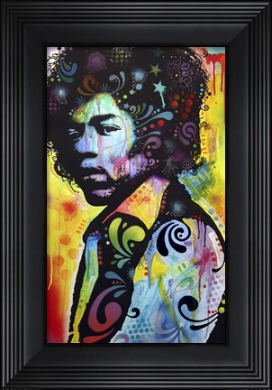 Framed Hendrix Print