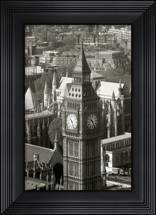 Framed Big Ben View II Print