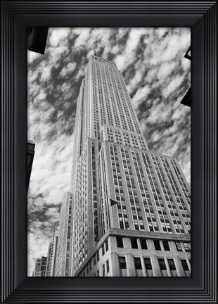 Framed Empire State 3 Print