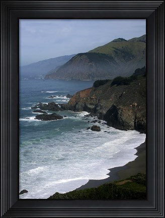 Framed Big Sur 1 Print