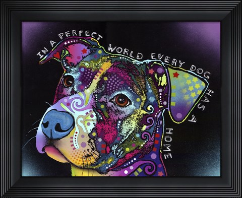 Framed In a Perfect World Print