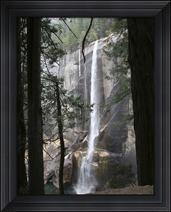 Framed Vernal Falls Print