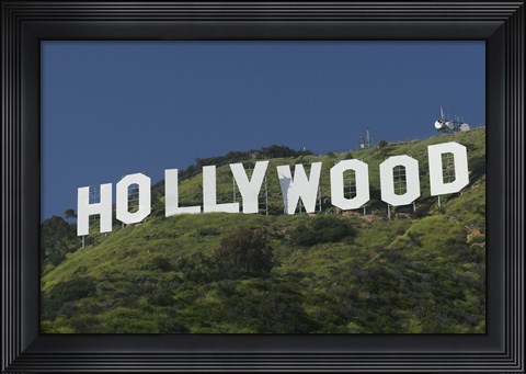 Framed Hollywood Sign Print