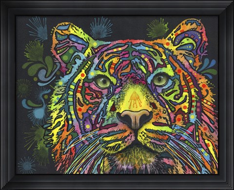 Framed Tiger Print