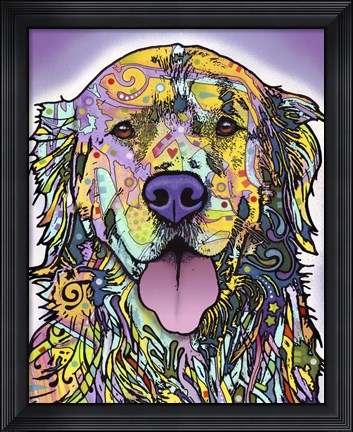 Framed Silence Is Golden Print