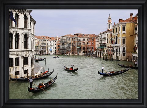 Framed Venice Canal Print
