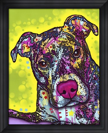 Framed Brindle Print