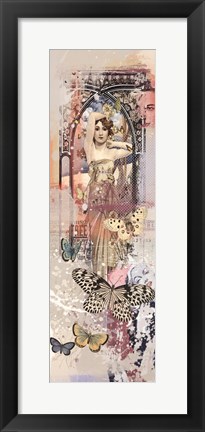 Framed Urban Butterflies I Print