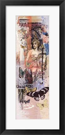 Framed Urban Butterflies II Print