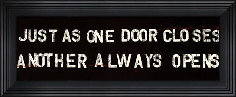 Framed Thoughtful Words I Print