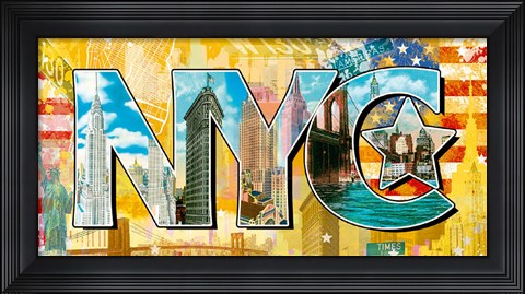 Framed New York Story Print