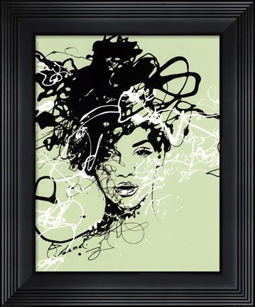 Framed Star I - Detail Print