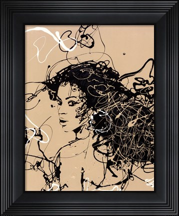 Framed Star IV - Detail Print