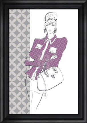 Framed Around Town I Print