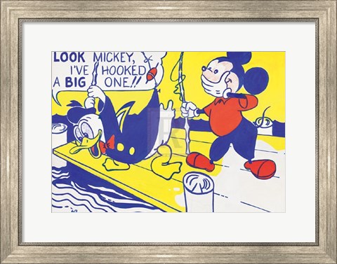 Framed Look Mickey, 1961 Print