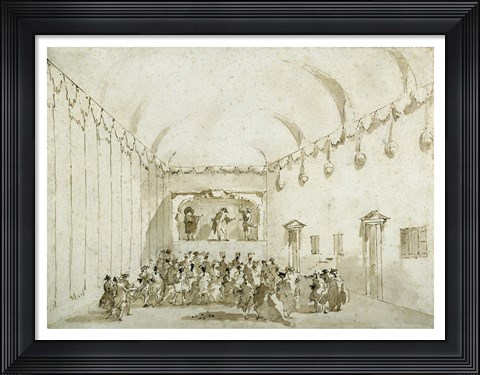Framed Theatrical Performance Print