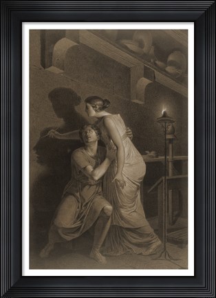 Framed Invention of Drawing Print