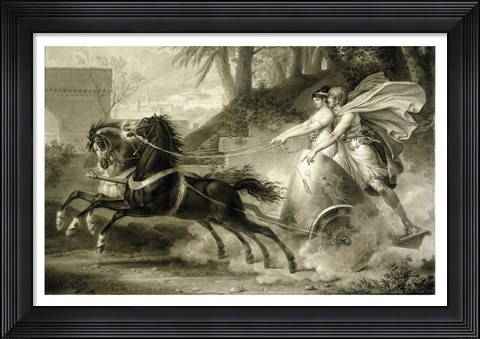 Framed Return from the Race Print