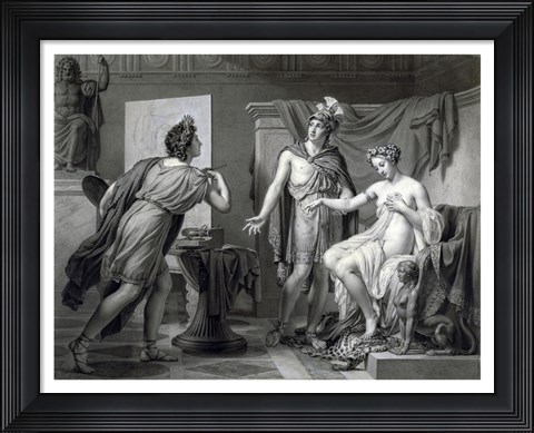 Framed Alexander Ceding Campaspe to Apelles Print