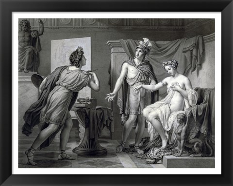 Framed Alexander Ceding Campaspe to Apelles Print