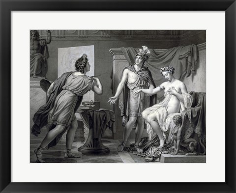 Framed Alexander Ceding Campaspe to Apelles Print